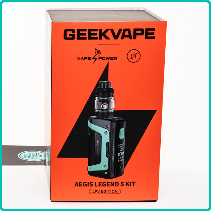 Packaging Kit Aegis Legend 5 Geekvape LPV Edition